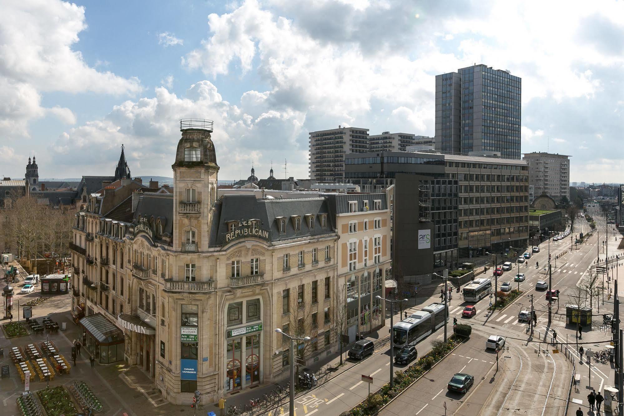 Hotel Foch Nancy Gare Eksteriør billede